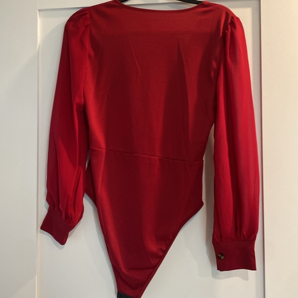Red Bodysuit - Picture 2 of 2